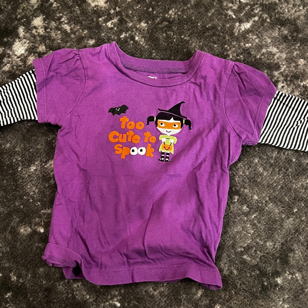 Carter's Purple Graphic Tee